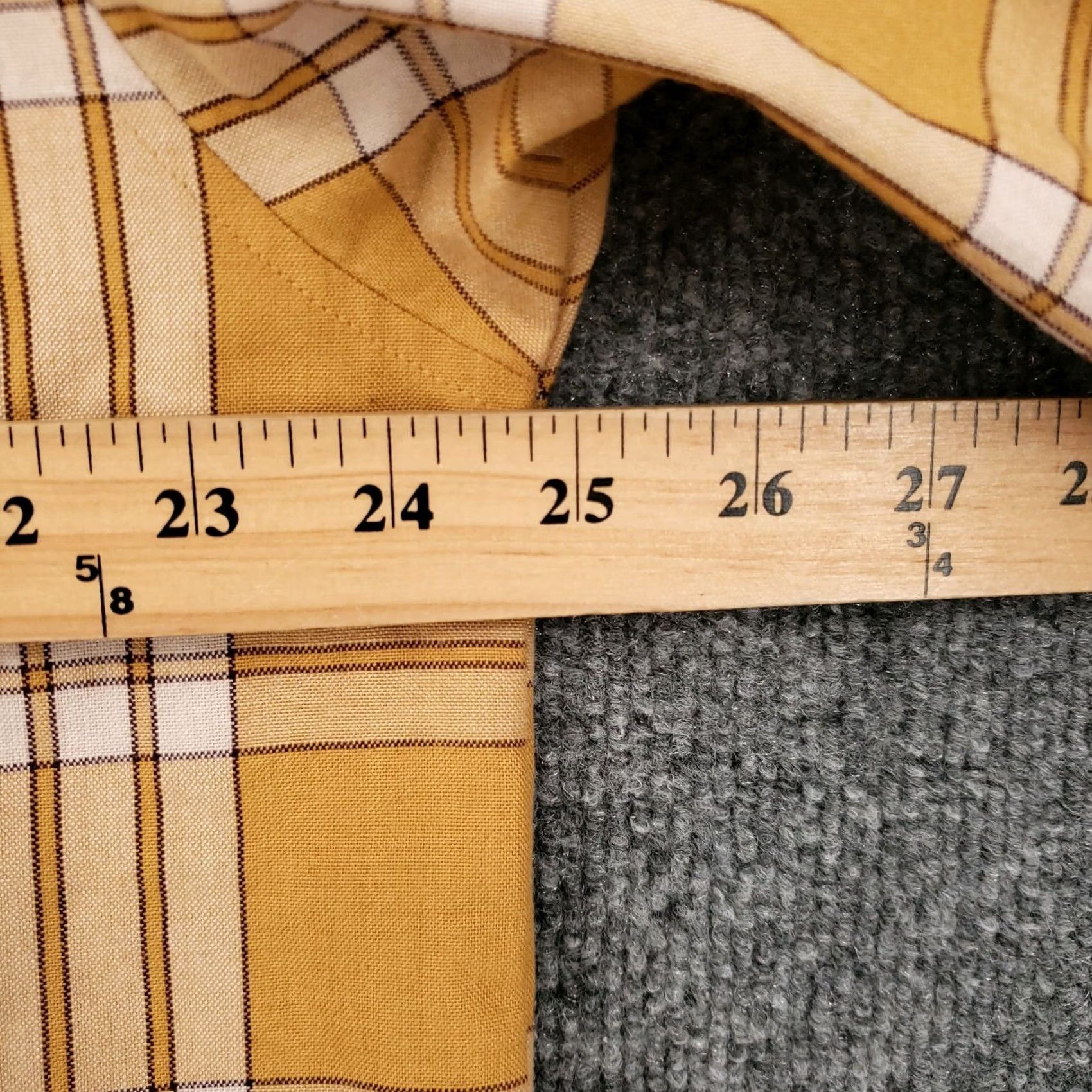 Southpole VINTAGE Southpole Button Up Shirt Mens L Large Yellow Plaid Short Sleeve Y2K Size US L / EU 52-54 / 3 - 6 Thumbnail