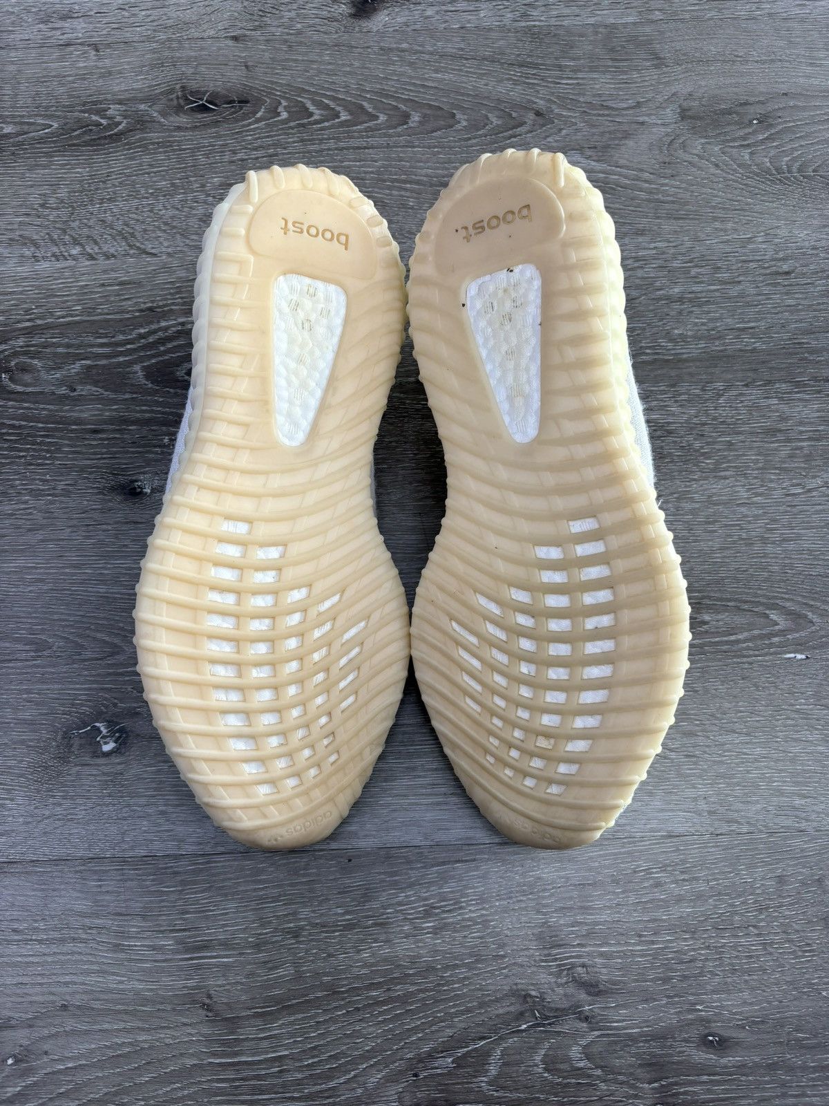 Adidas × Yeezy Adidas Yeezy Boost 350 V2 “Bone” **PRE-OWNED** Size US 13 / EU 46 - 5 Thumbnail