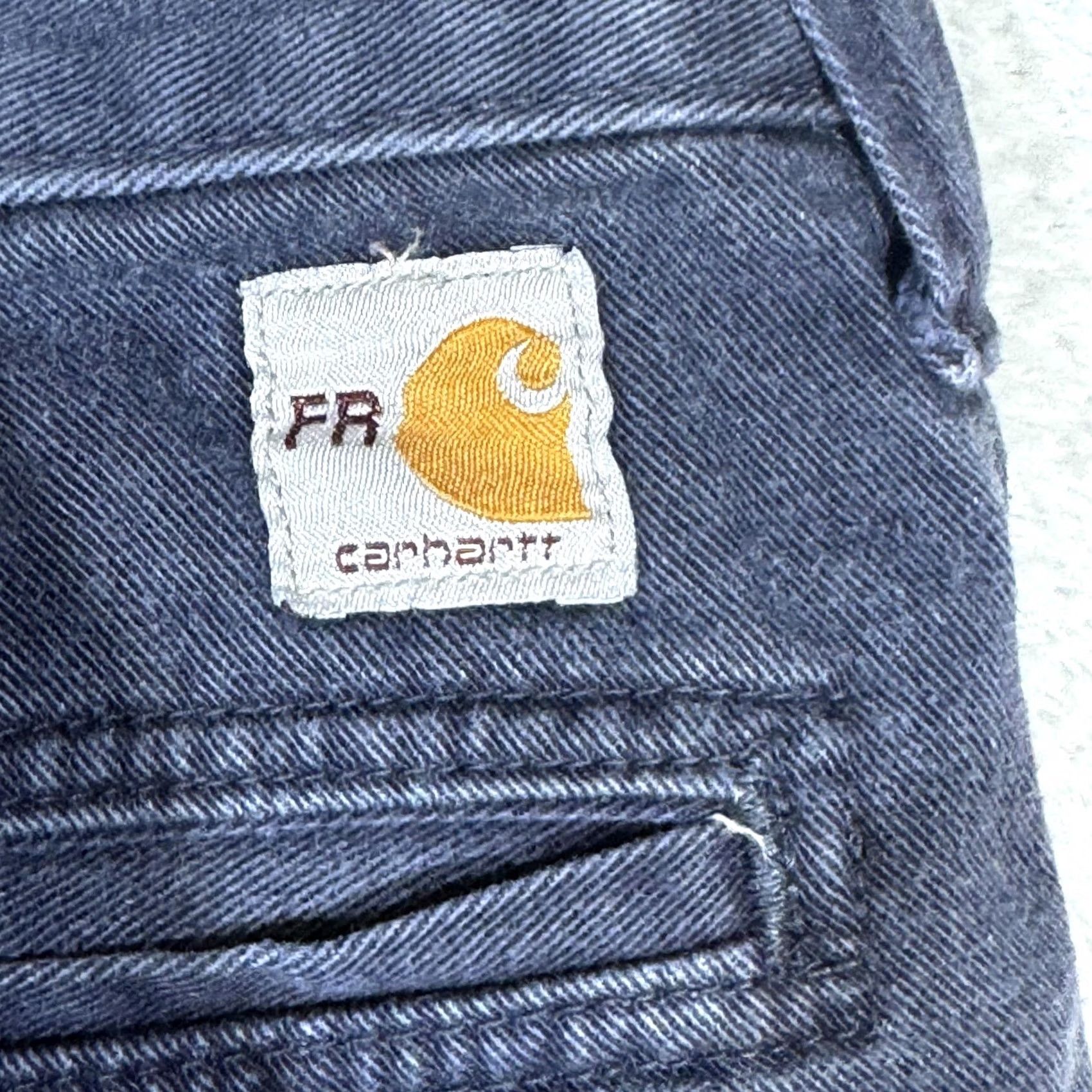 Carhartt Carhartt FR Work Pants Mens 36x30 Blue Arc Flash NFPA70E CAT2 Workwear Industrial Pants Regular Mens 36x30 Blue Size US 36 / EU 52 - 3 Thumbnail