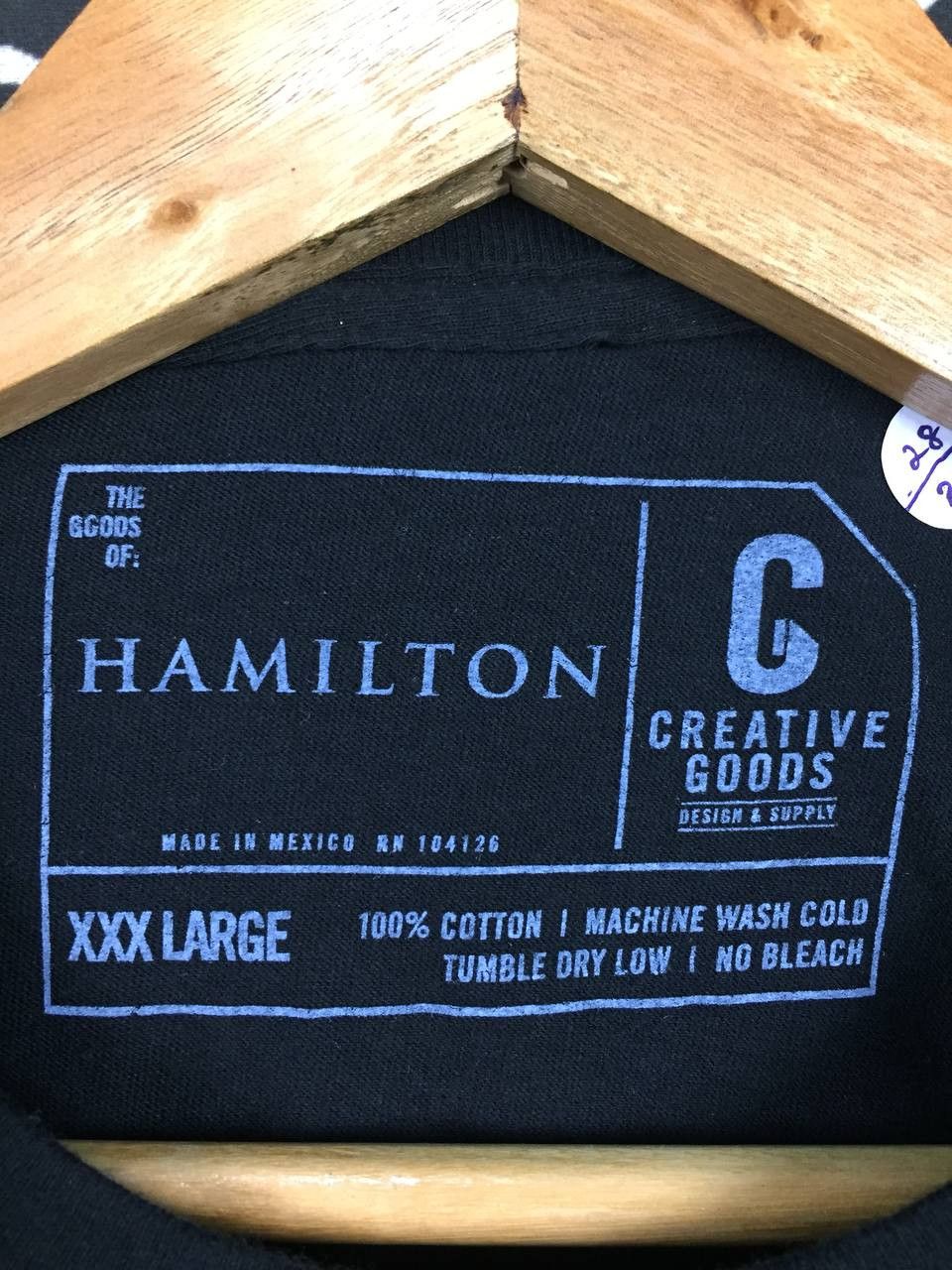 Hamilton Creative Goods Hamilton An American Musical Tee Size XXXL Size US XXL / EU 58 / 5 - 14 Thumbnail