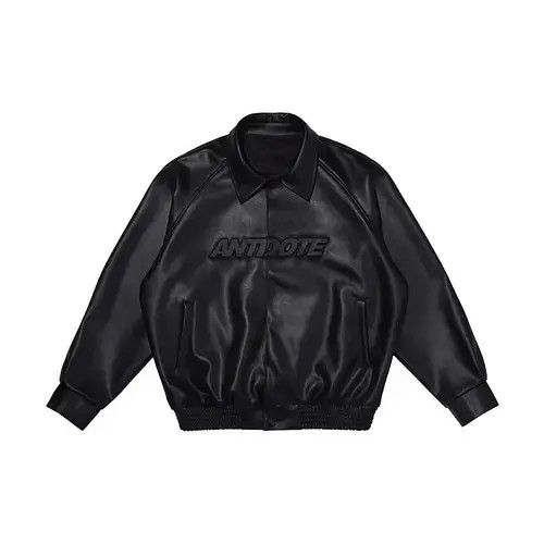 Japanese Brand Jack Black motorcycle leather bomber PU leather jacket Size US L / EU 52-54 / 3 - 4 Thumbnail