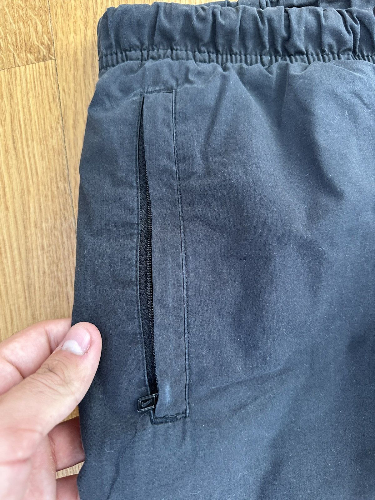 Nike Vintage Nike Black Pants Swoosh Logo Fit Y2K Size US 34 / EU 50 - 9 Thumbnail