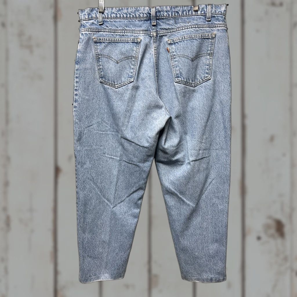 Levi's VINTAGE Levi's 505 Jeans Blue Denim 38x30 USA Made Regular Men Size US 38 / EU 54 - 1 Thumbnail