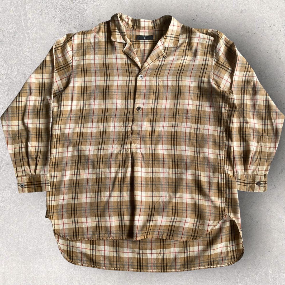 Vintage Y’s Pull Over Oversize Shirt