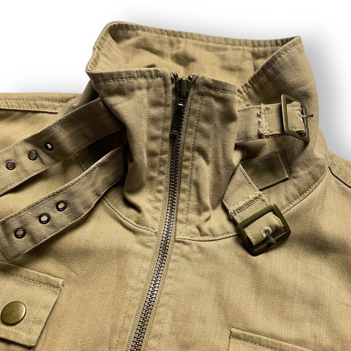 Le Grande Bleu (L.G.B.) 🇯🇵 SHINE SHINE BONDAGE 3D MULTIPOCKET UTILITY JACKET Size US M / EU 48-50 / 2 - 11 Thumbnail
