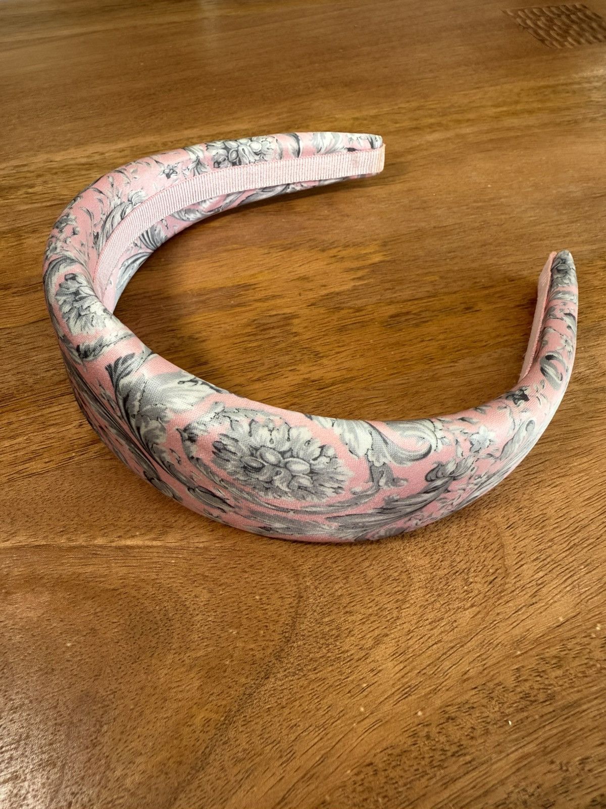 Versace Versace Barocco print headband Size ONE SIZE - 3 Thumbnail