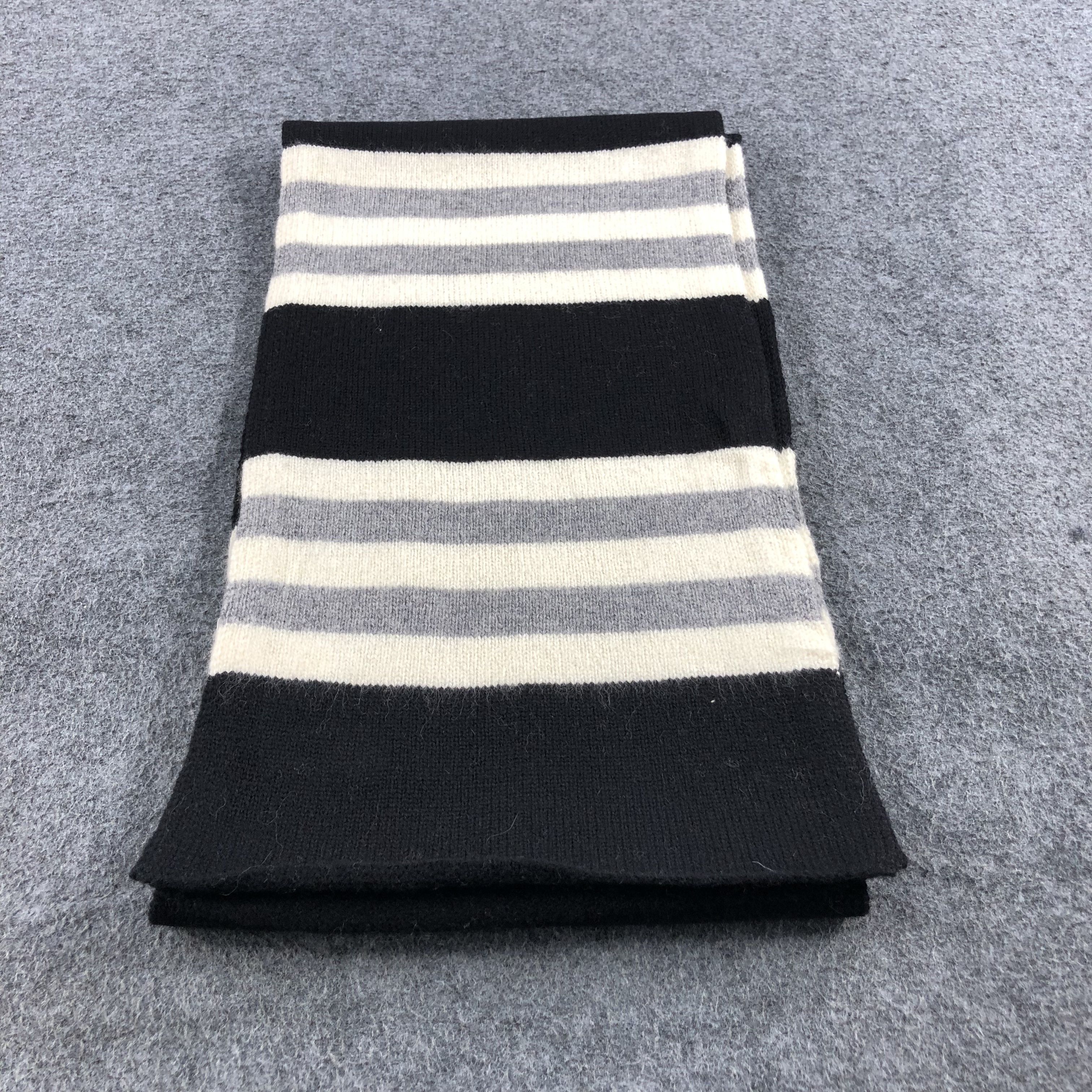 Brooks Brothers Brooks Brothers Stripes Cashmere Scarf Muffler V949 Size ONE SIZE - 2 Thumbnail