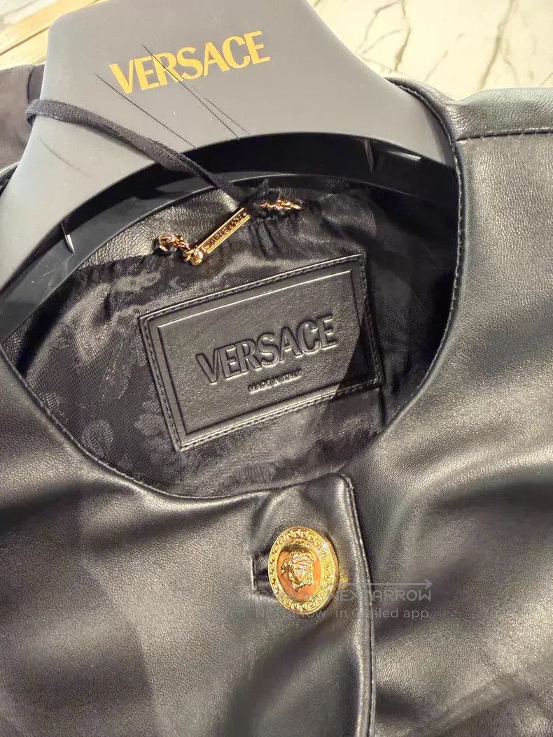 Versace Versace Women's leather coats Size M / US 6-8 / IT 42-44 - 8 Thumbnail