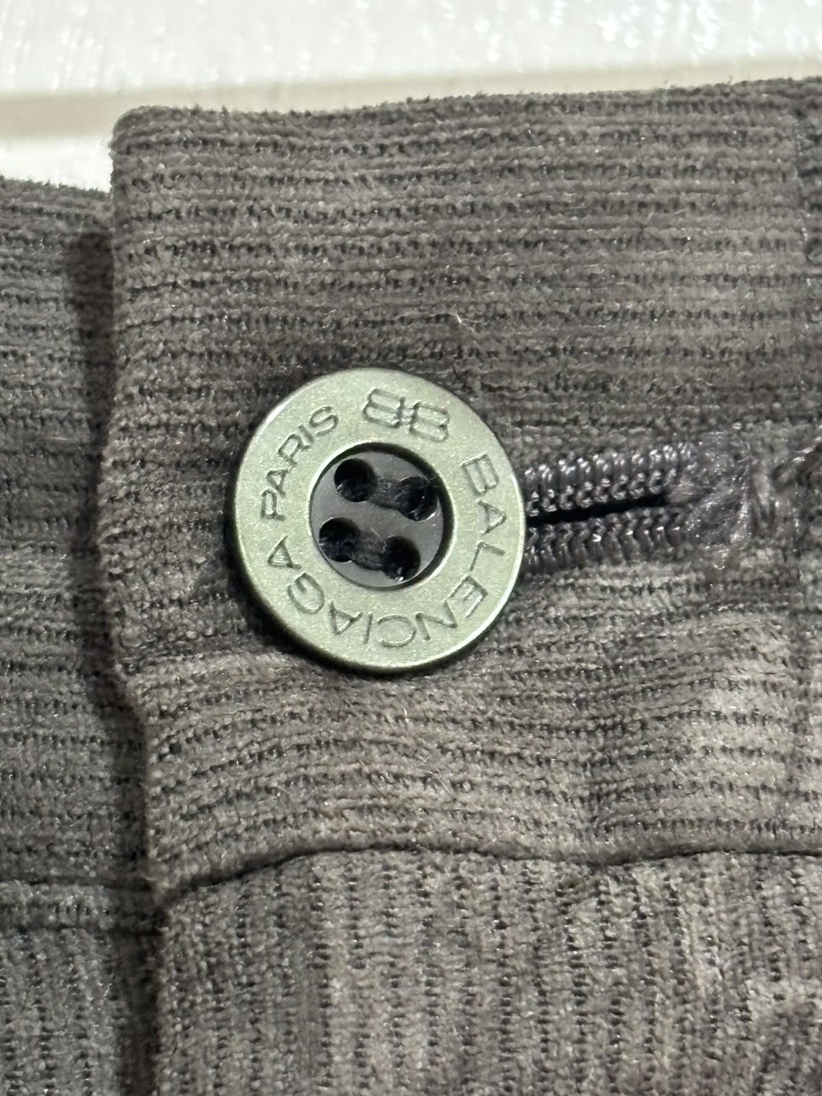 Balenciaga Vintage Balenciaga Sports Corduroy Pants Size US 31 - 7 Thumbnail