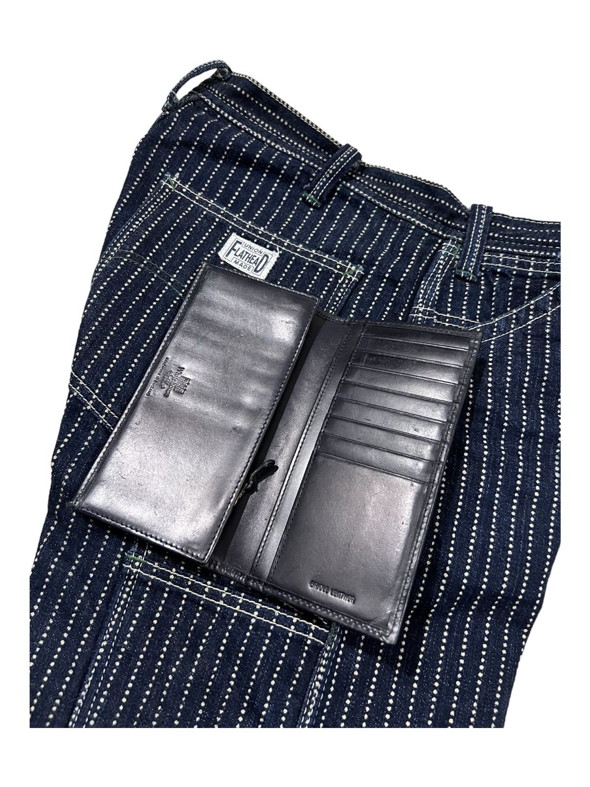 Genuine Leather × Whitehouse Cox Handmade in England Whitehouse Cox Rockabilly Long Wallet Size ONE SIZE - 3 Thumbnail