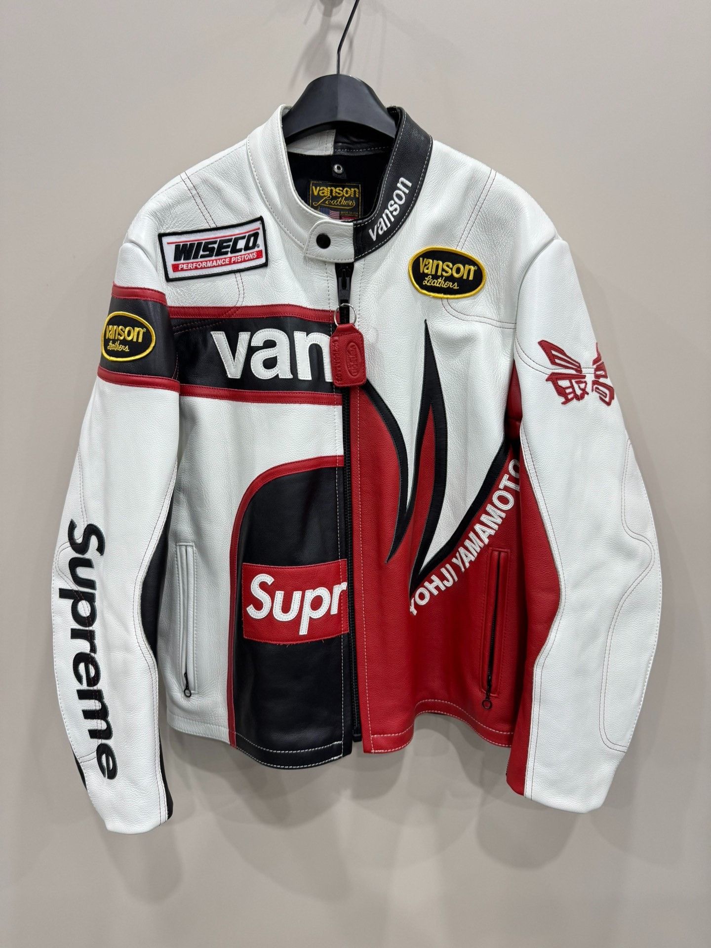 Yohji Yamamoto Yohji Yamamoto Supreme Vanson Leather Jacket Size US XL / EU 56 / 4 - 1 Thumbnail