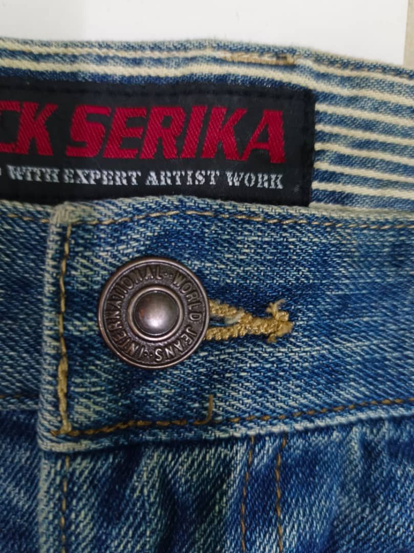 If Six Was Nine × Japanese Brand Jack Serika Double Waist Jeans Punk Seditioneries Style Size US 32 / EU 48 - 10 Thumbnail