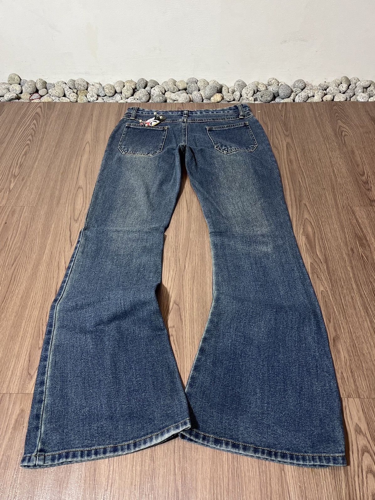 If Six Was Nine × Japanese Brand × Tornado Mart Jouer Aux Echecs japan front pocket flare jeans Size US 30 / EU 46 - 6 Thumbnail