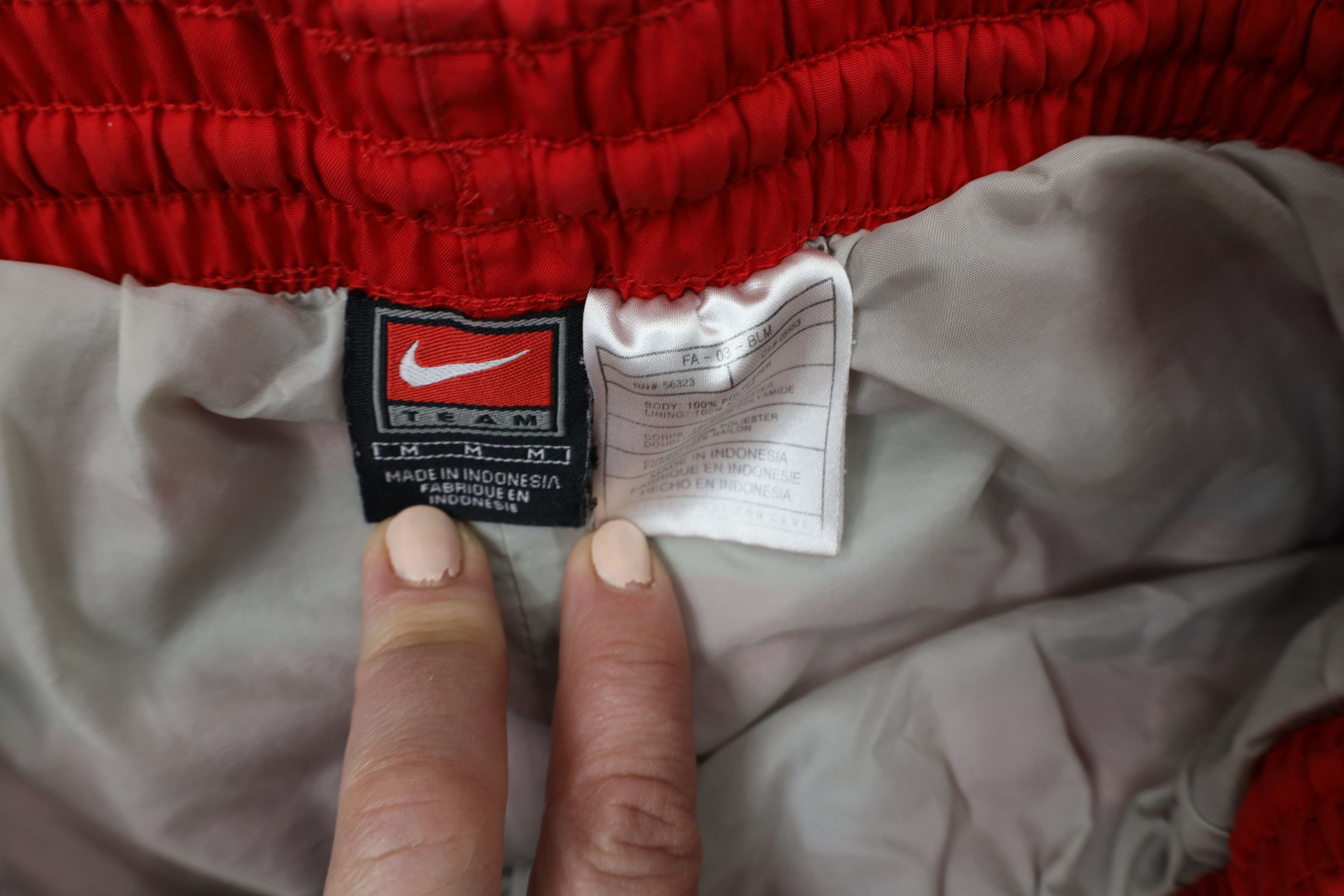 Nike × Vintage Vintage Nike Swoosh Ohio State University Wide Leg Pants Size US 34 / EU 50 - 9 Thumbnail