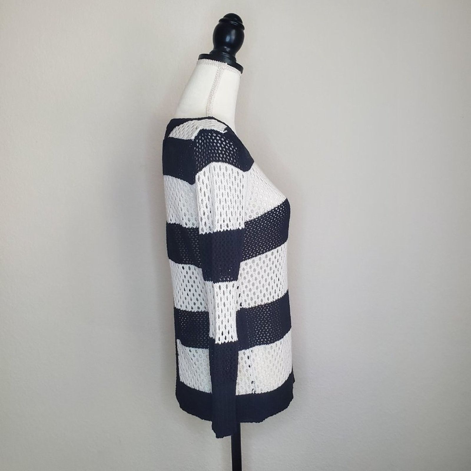 Other Jamison Striped Split Back Sweater XS Size XS / US 0-2 / IT 36-38 - 2 Thumbnail