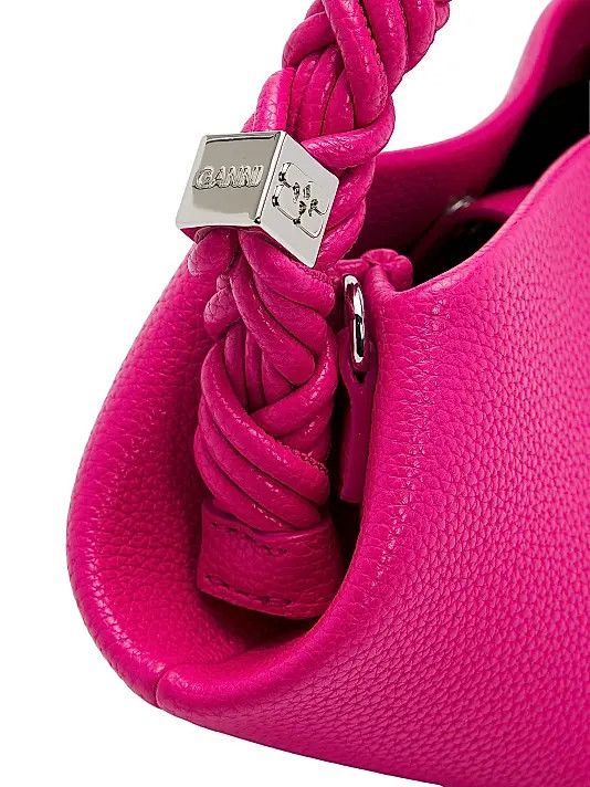 Ganni os11x0526 Size: OS / Mini Bou Crossbody Bag in Pink Size ONE SIZE - 4 Thumbnail