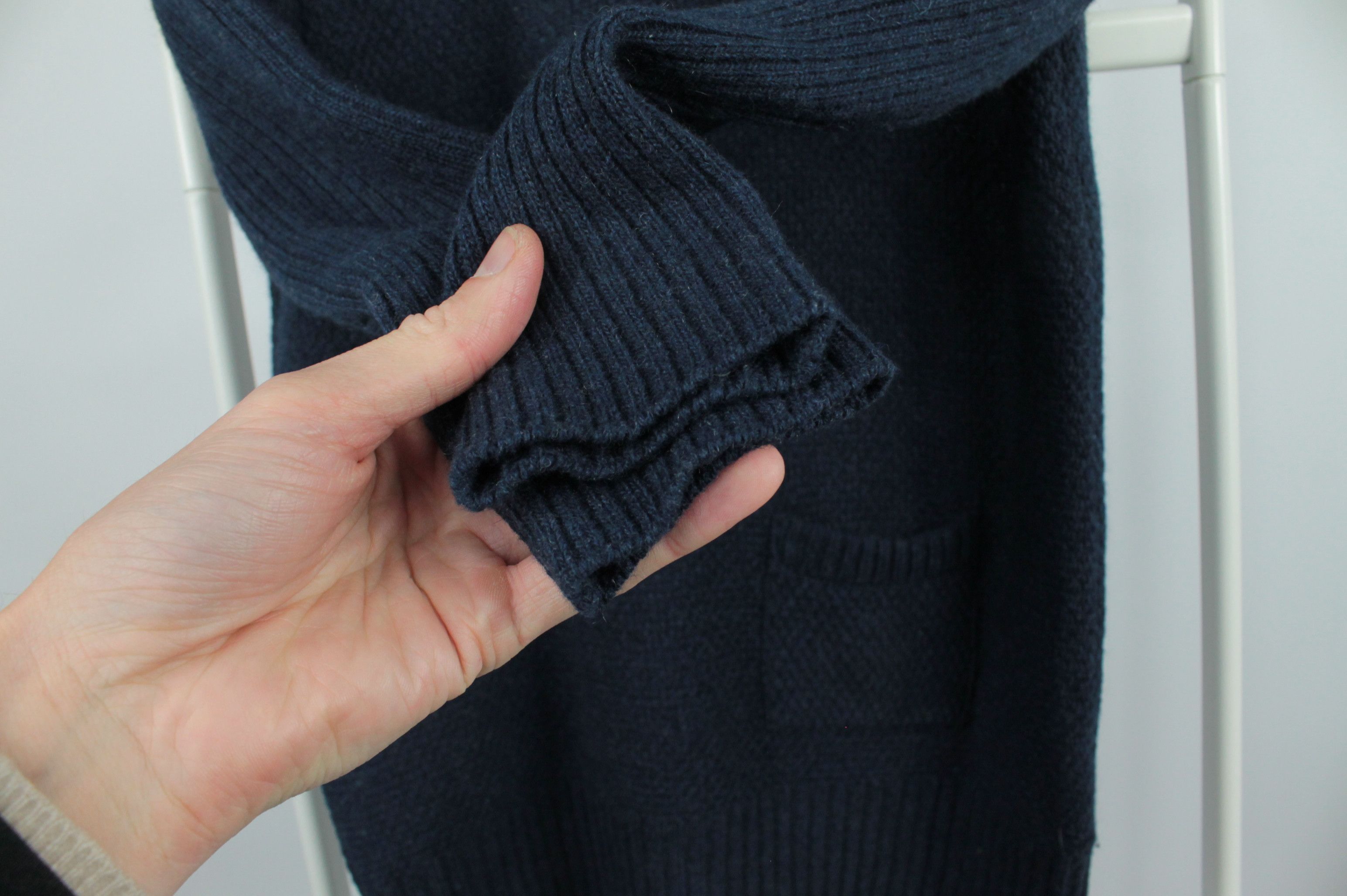 See by Chloe See by Chloe Blue Wool Pullover Sweater With Pocket Size S / US 4 / IT 40 - 3 Thumbnail