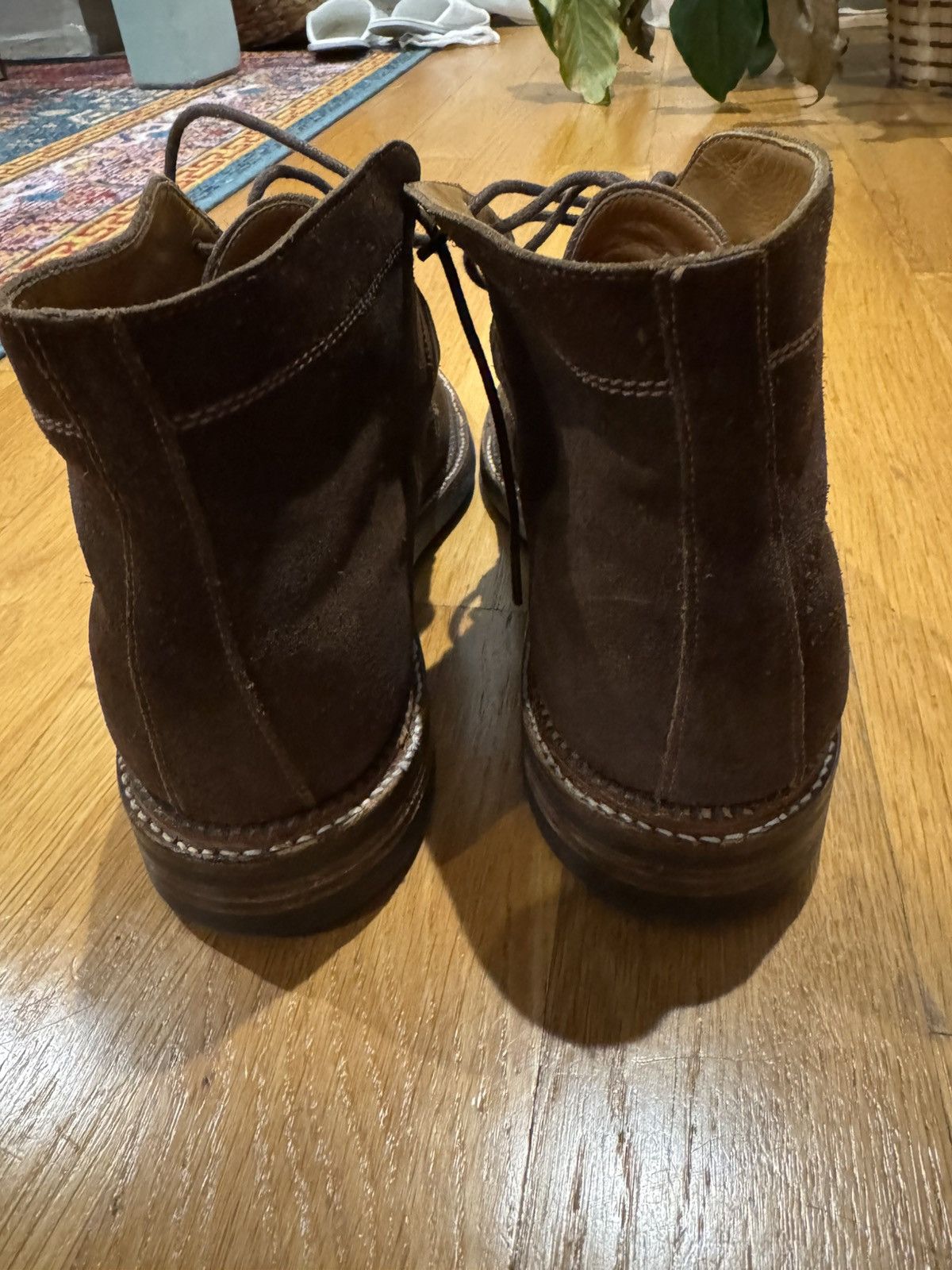 Barneys New York × Crockett & Jones Crockett & Jones x Barneys NY - Barnstable Boot Brown Suede Size US 8.5 / EU 41-42 - 7 Thumbnail