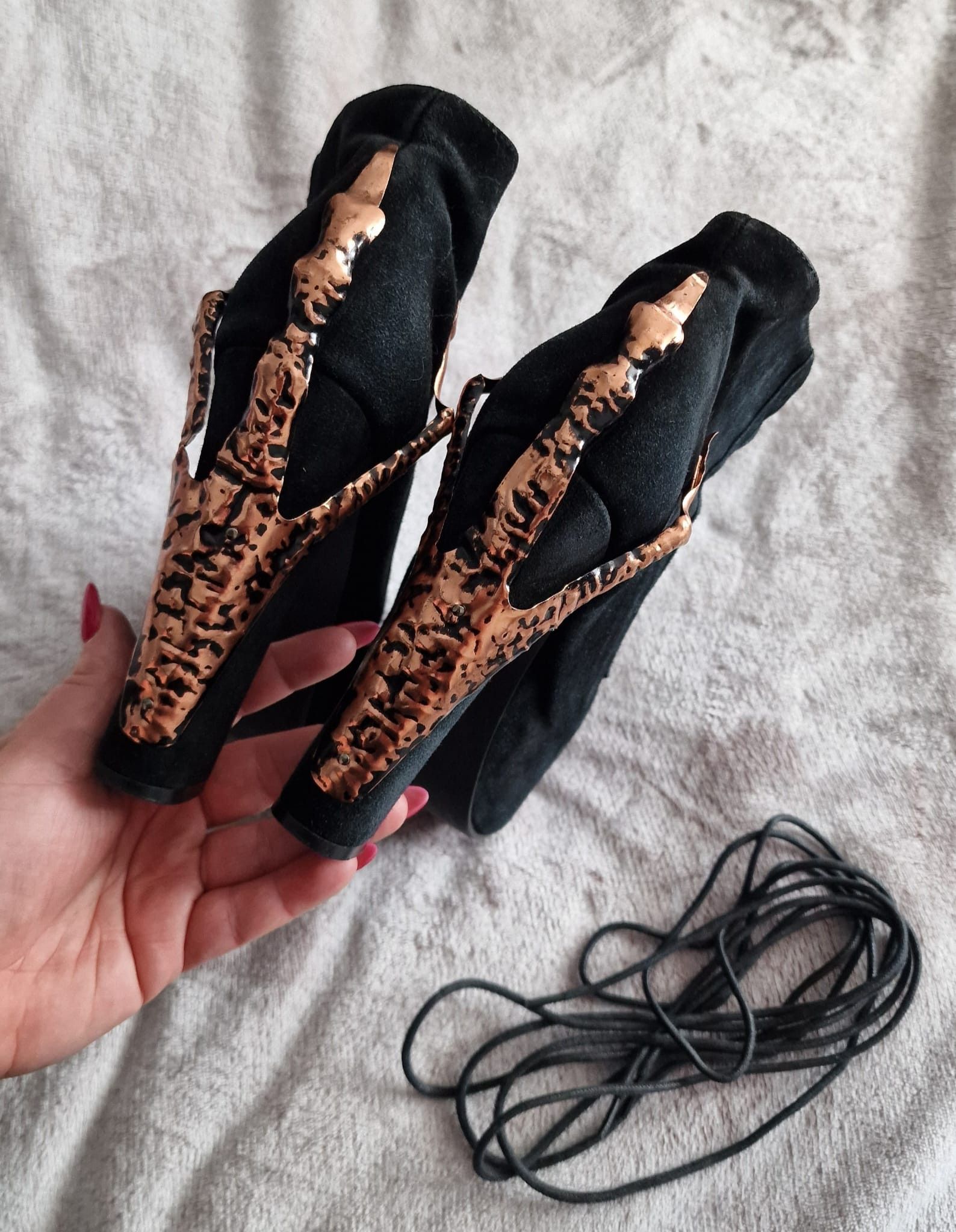 Jeffrey Campbell Archive Jeffrey Campbell Lita-Claw Boots Rare Metal Hardware Size US 6 / IT 36 - 2 Thumbnail