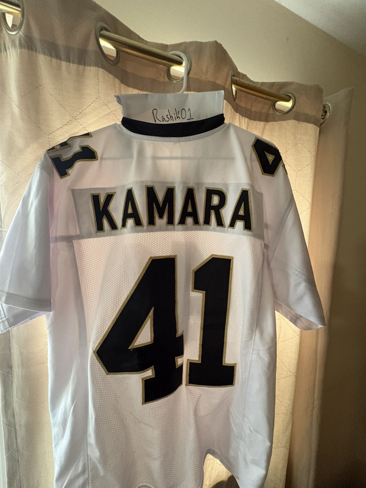 NFL Signed Alvin Kamara Saints Jersey Size US XL / EU 56 / 4 - 1 Thumbnail