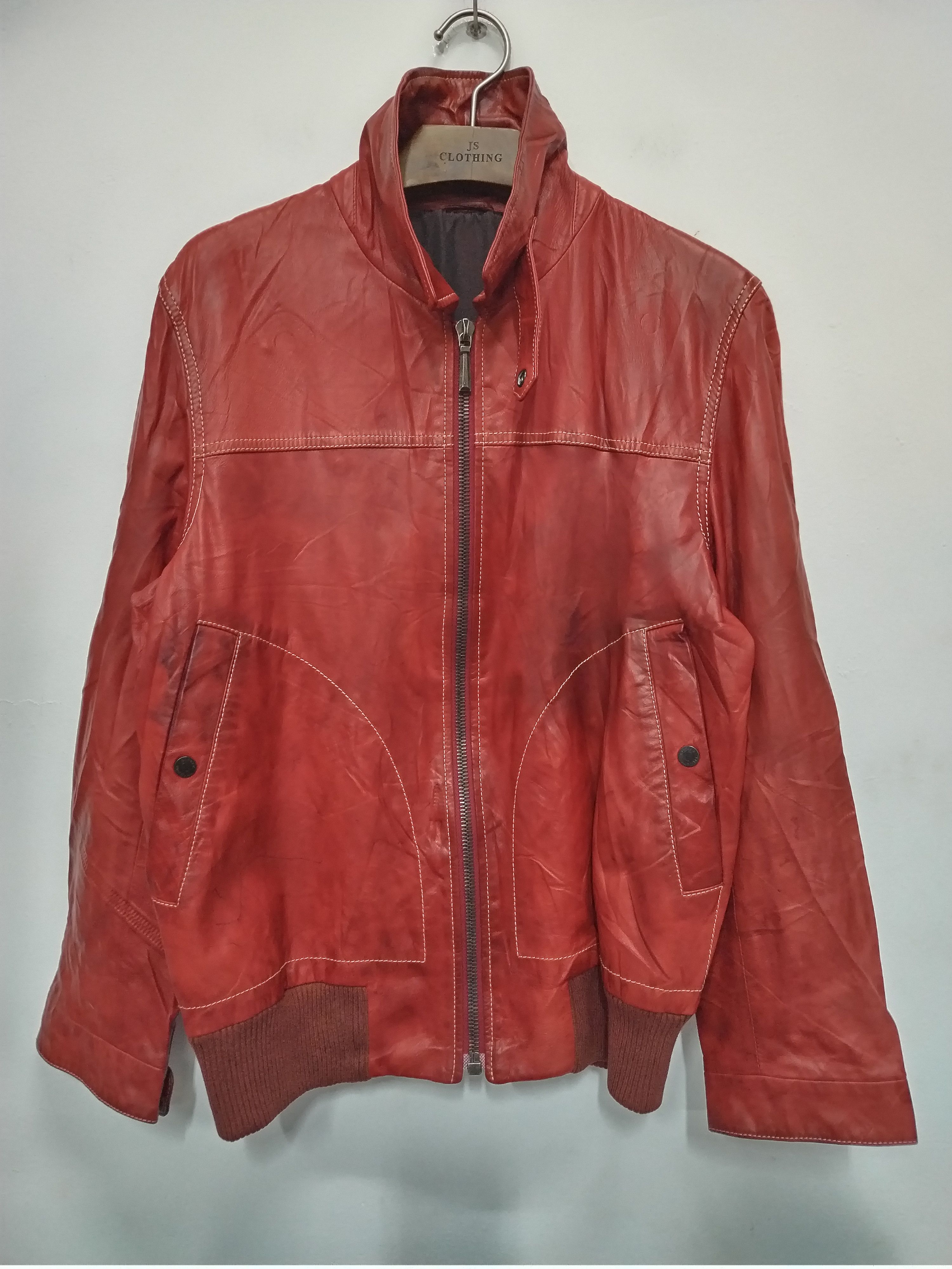 Alfred Dunhill VTG Dunhill Lambskin Leather bomber jacket size XS (R FIT) Size US XS / EU 42 / 0 - 2 Thumbnail