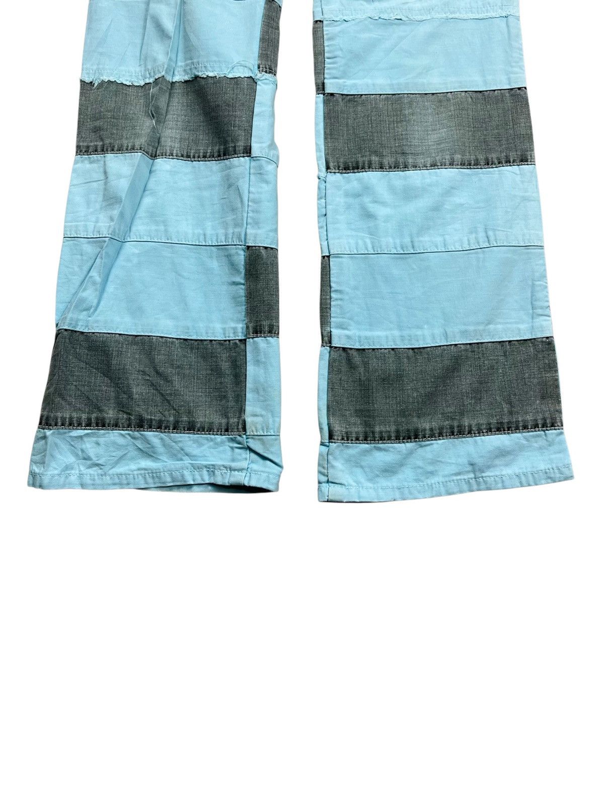 Angel Blue × Hysteric Glamour × Japanese Brand 2000s Angel Blue - Patchwork Hagi Pants Size US 29 - 5 Thumbnail
