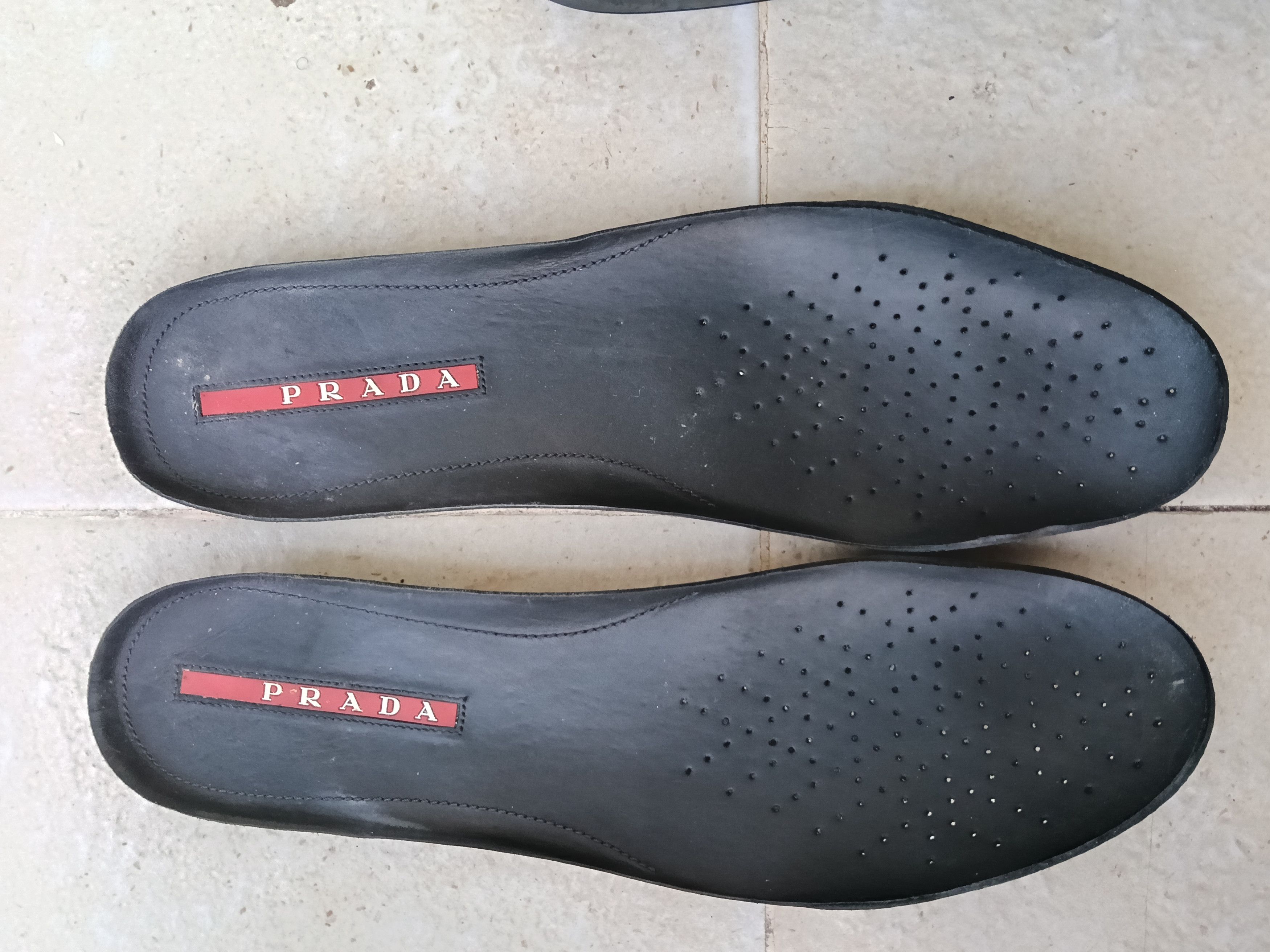 Prada Prada nylon and leather sneakers Size US 10 / EU 43 - 13 Thumbnail