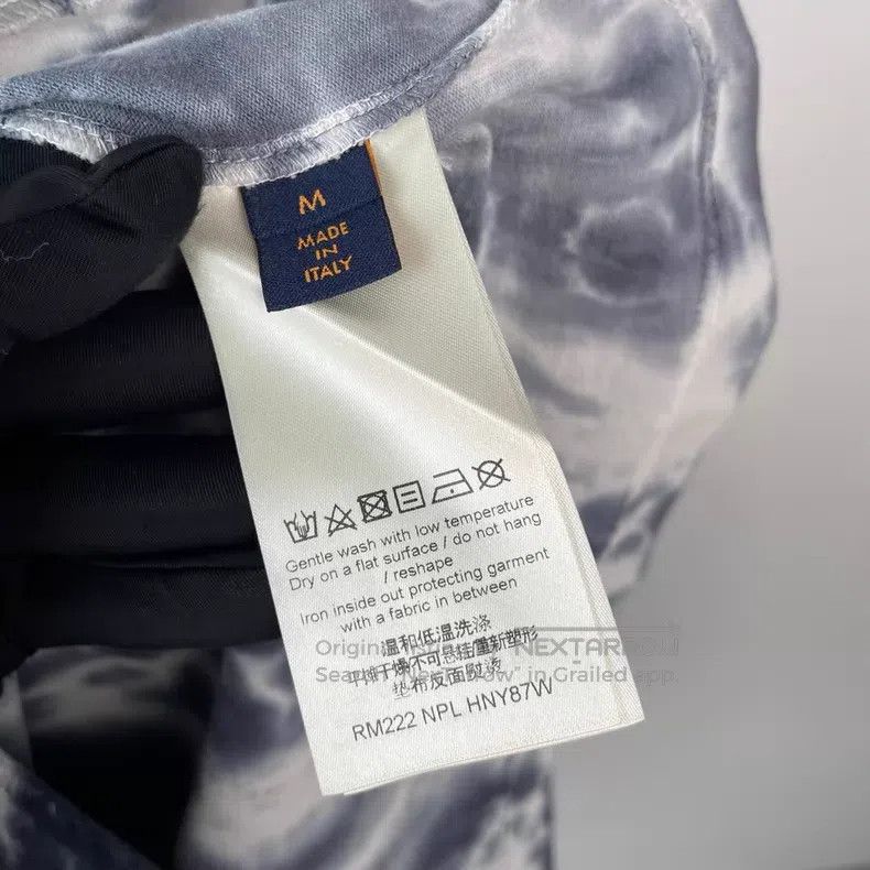 Louis Vuitton Louis Vuitton Black and white tie-dye doodle letter short Size US M / EU 48-50 / 2 - 7 Thumbnail