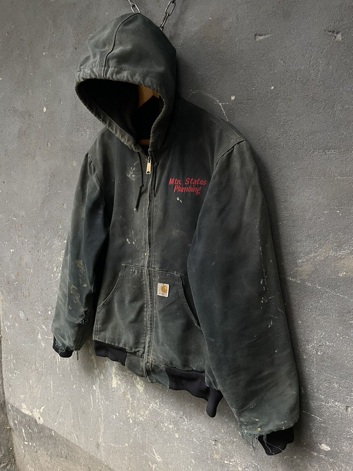 Carhartt Carhartt Active Jacket 90’s Distressed Faded Boxy Fit RARE Size US M / EU 48-50 / 2 - 2 Thumbnail