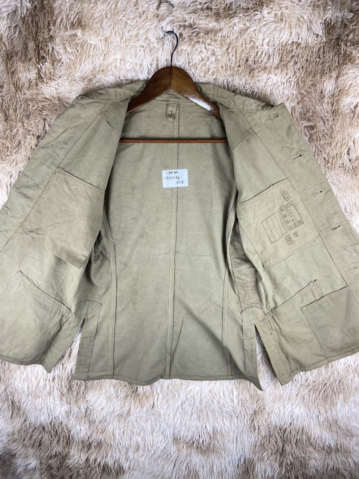 Japanese Brand Vintage Japanese ARMY Button Up Military Coats Size US M / EU 48-50 / 2 - 13 Thumbnail
