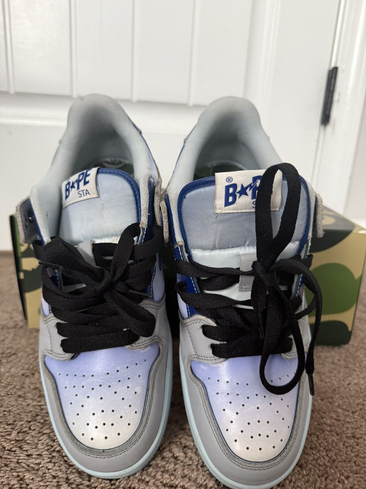 Bape BAPE SK8 STA H1 M2 Size US 9 / EU 42 - 1 Thumbnail