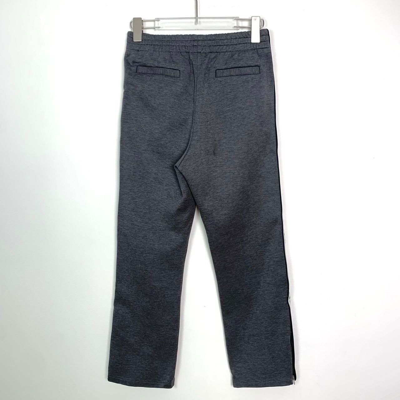 Miu Miu Miu Miu Womens Dark Grey Logo Striped Casual Pants Size 36 M Size 36" / US 14 / IT 50 - 2 Thumbnail
