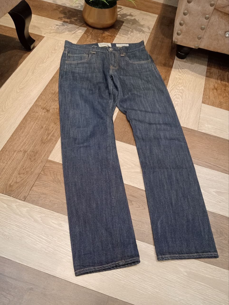 YAECA YAECA JAPAN 7-13W EXCLUSIVE FABRIC INDIGO DENIM PANTS Size US 29 - 3 Thumbnail