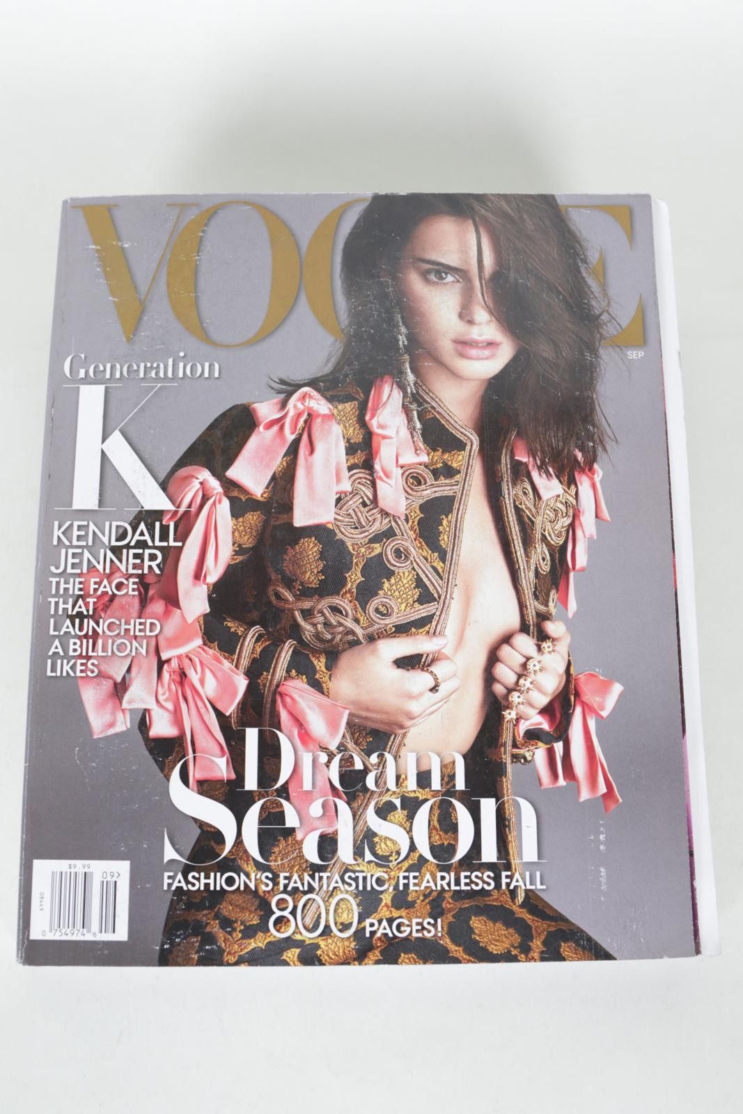 Vogue 2016' Vogue September Kendall Jenner Magazine Size ONE SIZE - 1 Thumbnail