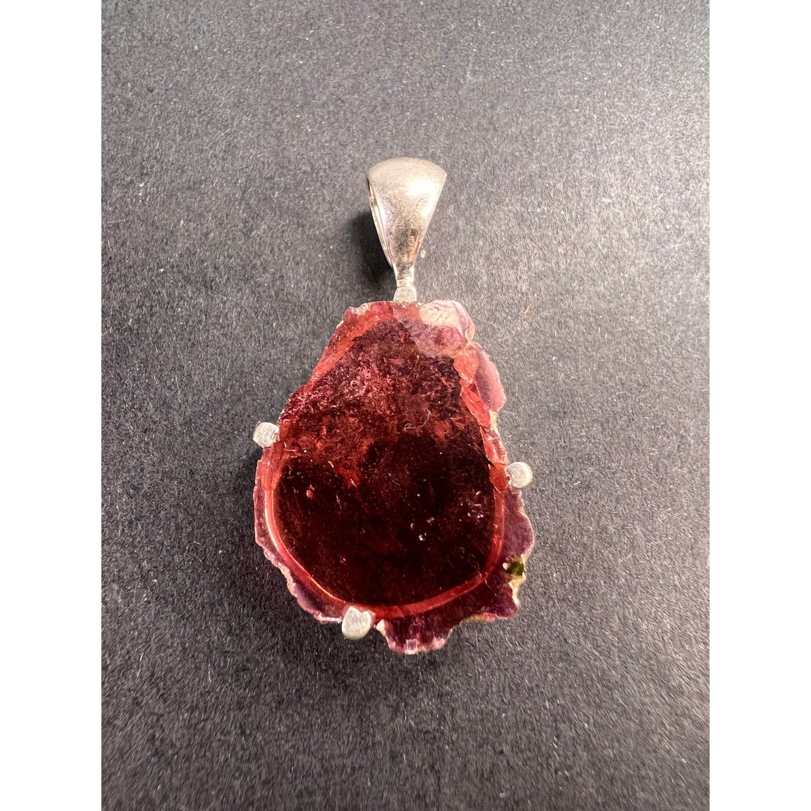 Other NEW Pink tourmaline sterling silver pendant 2.16 grams Size ONE SIZE - 1 Thumbnail
