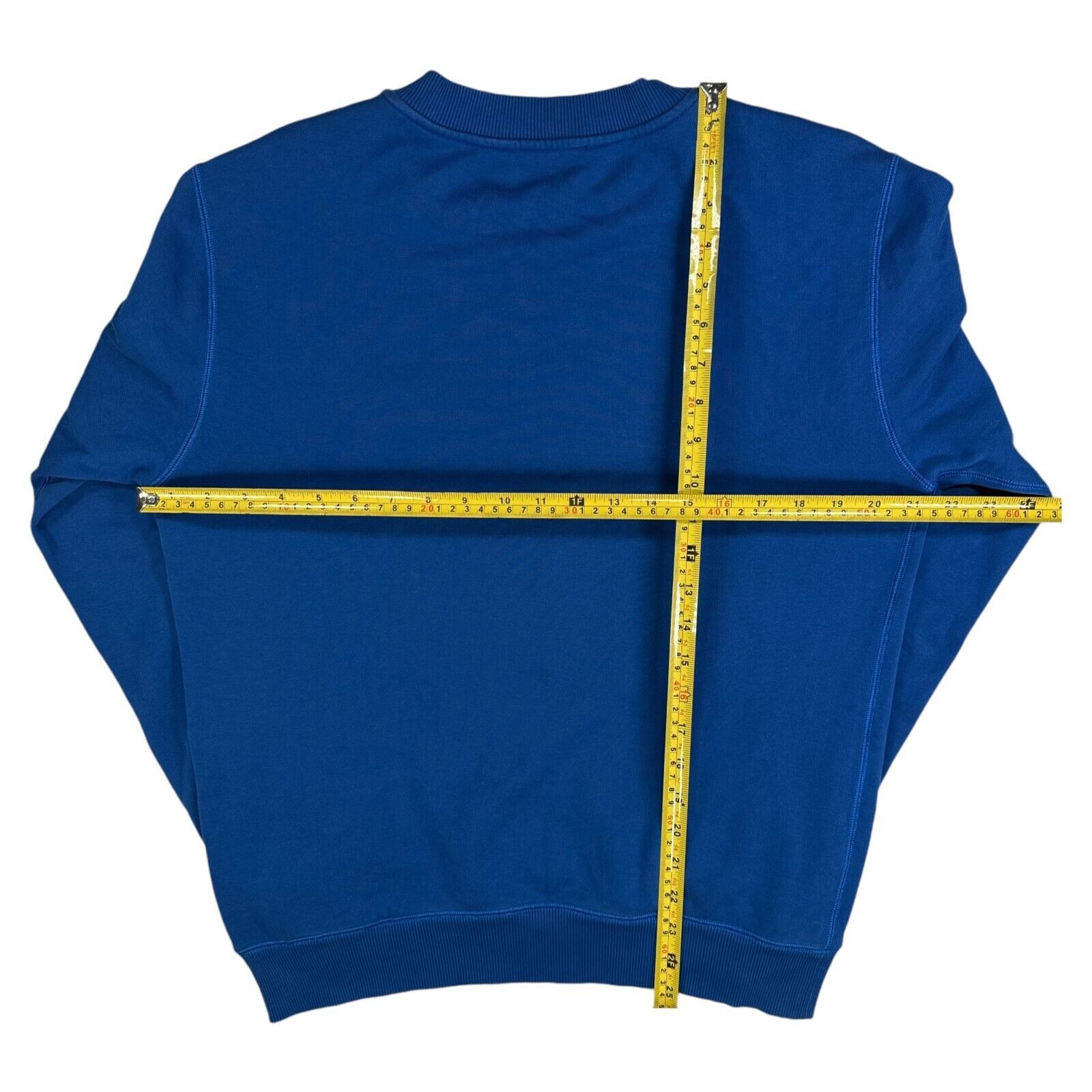 Dolce & Gabbana Dolce & Gabbana Size M Sweatshirt Blue on Blue Plaque Logo Size US M / EU 48-50 / 2 - 2 Thumbnail