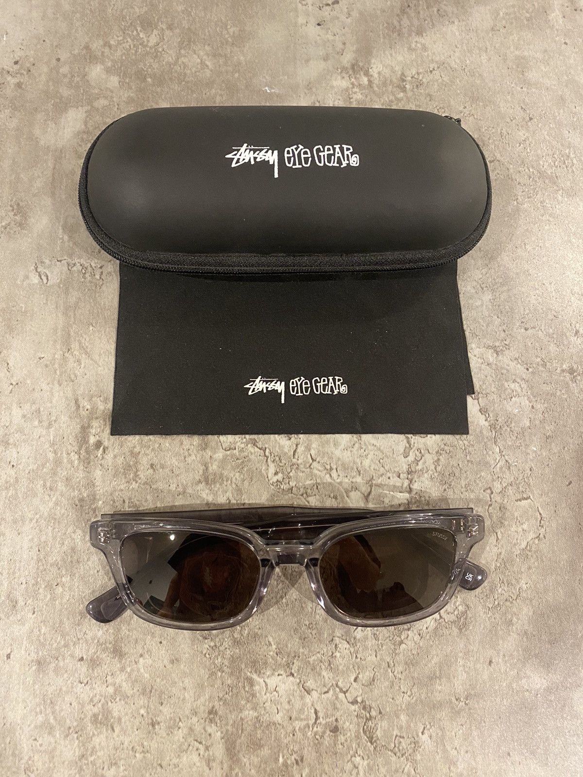 Stussy Stussy Owen Sunglasses - bespoke gray/gray | Grailed