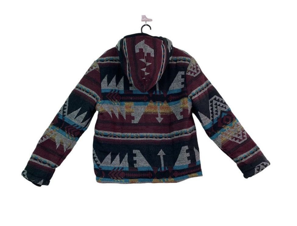 Japanese Brand Vtg Local Motion retro native art navajo actec warm jacket Size US M / EU 48-50 / 2 - 6 Thumbnail