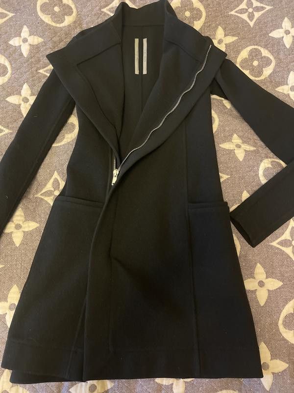Rick Owens Rick Owens long coat Size S / US 4 / IT 40 - 1 Thumbnail