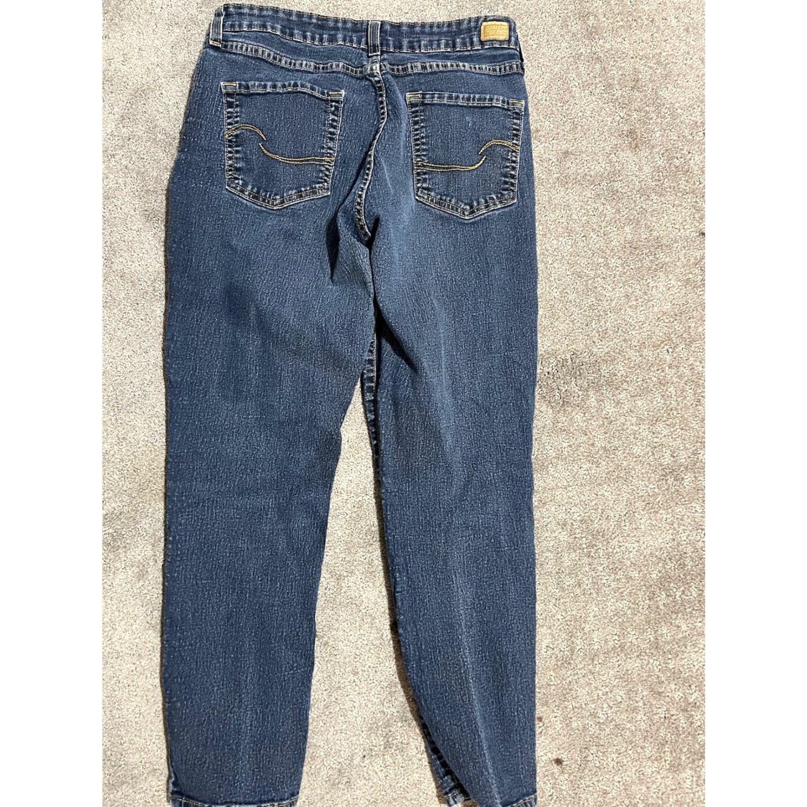 Levi's VINTAGE Signature Levi's Strauss Totally Shaping Skinny dark Blue Jeans 26x26 Women Modern Logo 5-Pocket Denim Size 26" / US 2 / IT 38 - 3 Thumbnail