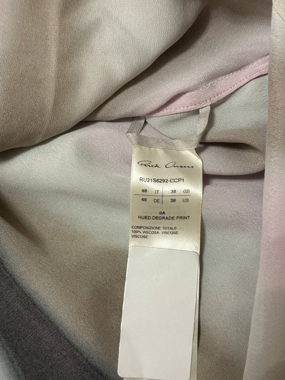 Rick Owens Rick Owens Golf Stripe-Print Shirt Size US M / EU 48-50 / 2 - 3 Thumbnail