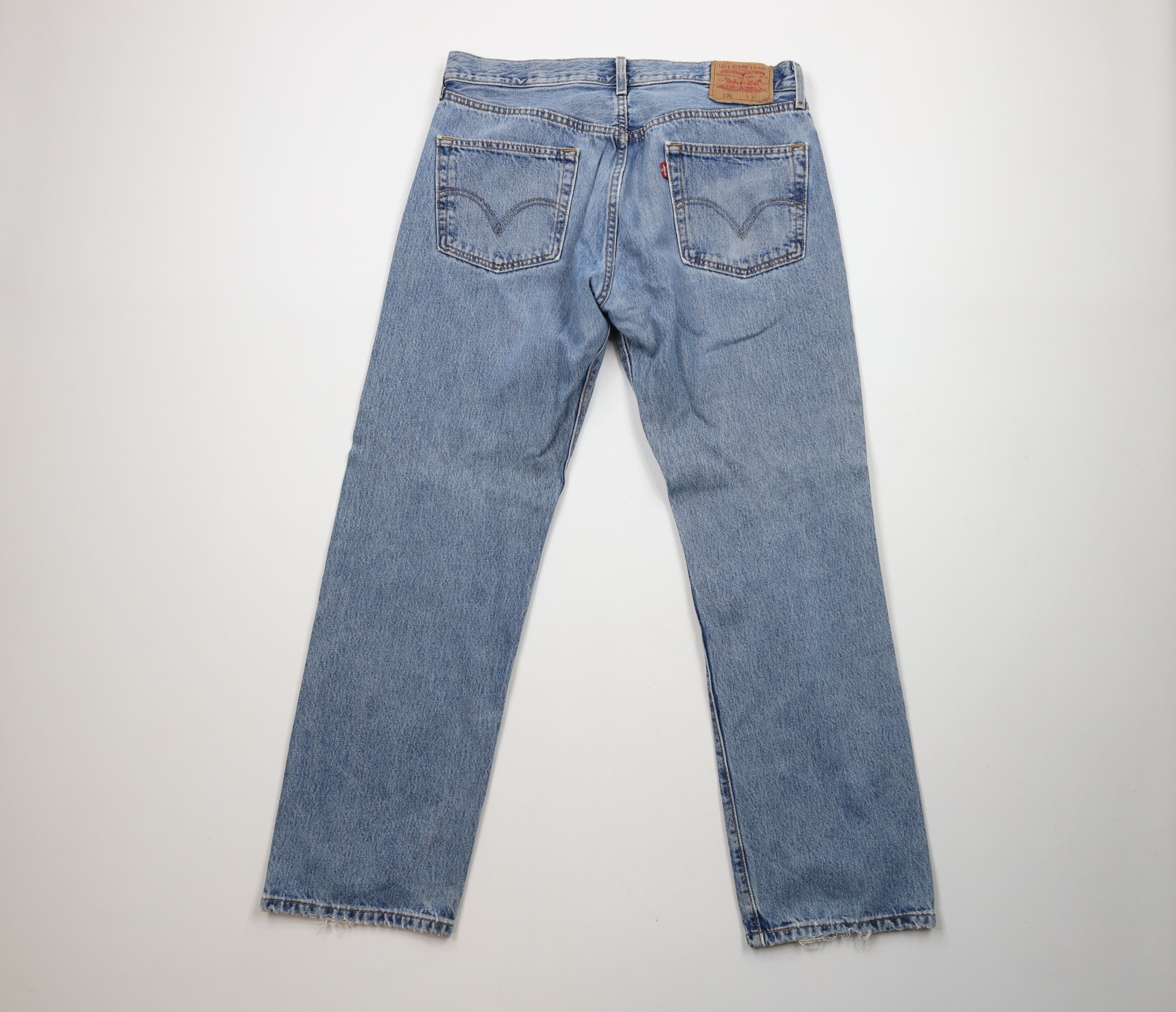 Levi's × Vintage Vintage Y2K 2003 Levis 501xx Original Fit Button Fly Jeans Size US 36 / EU 52 - 10 Thumbnail