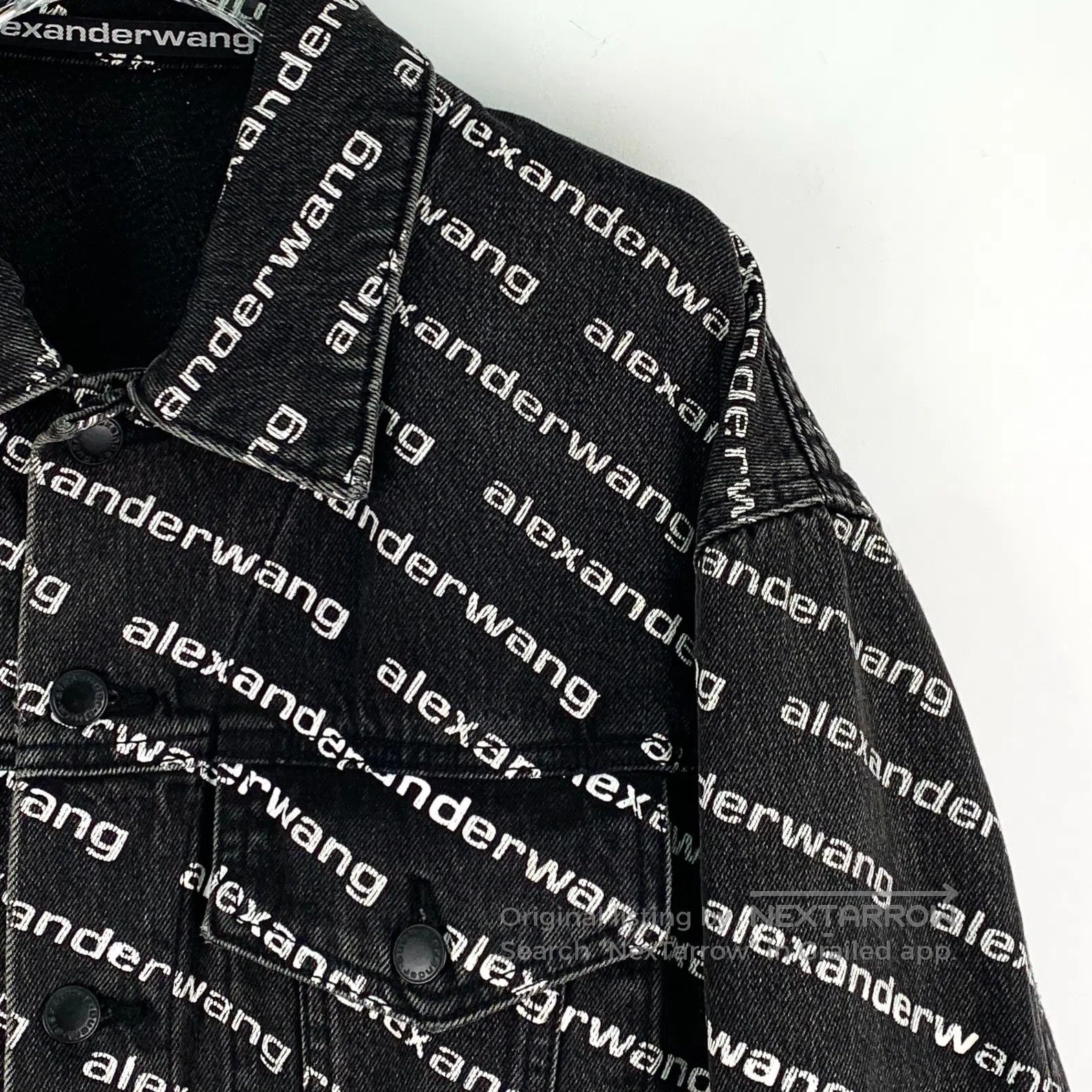 Alexander Wang Alexander Wang Black Logo Letter Bullet Train Print Cotton Size US M / EU 48-50 / 2 - 3 Thumbnail