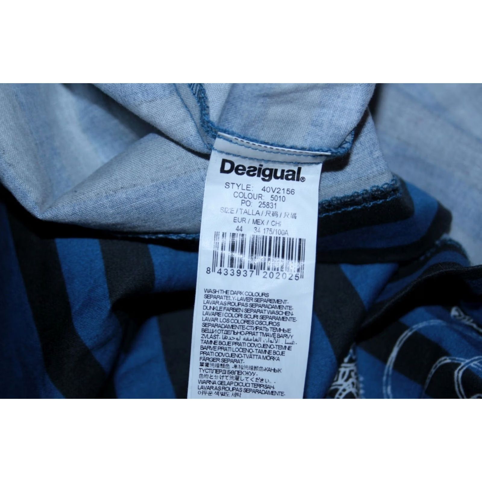 Desigual Desigual blue dress womens Size 44 Size M / US 6-8 / IT 42-44 - 5 Thumbnail