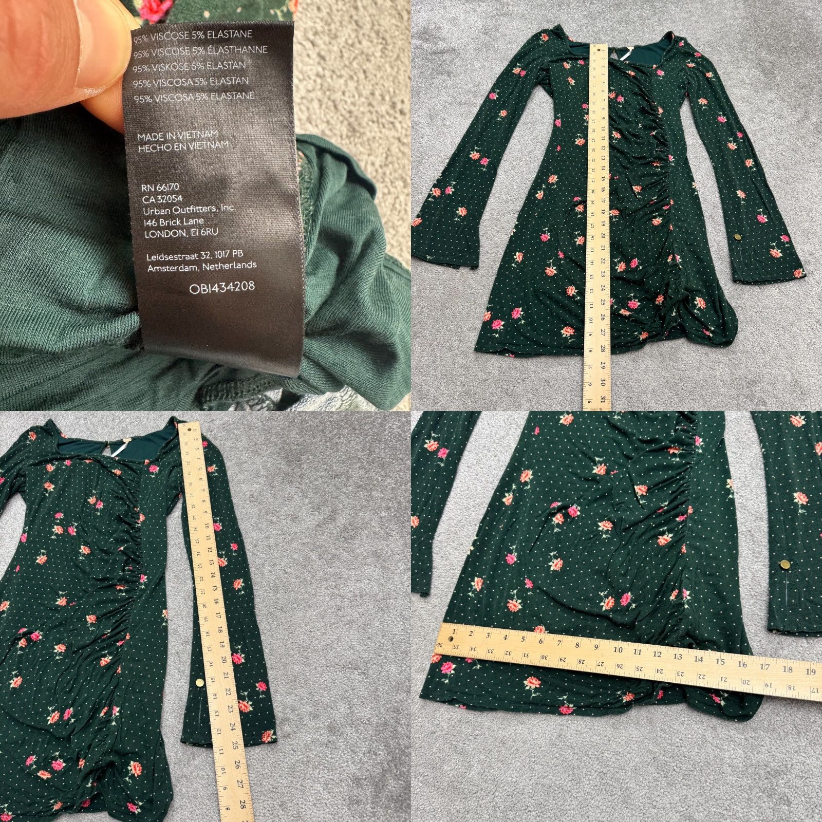 free people green polka dot dress Green Polka Dot Addison Jersey Midi Dress