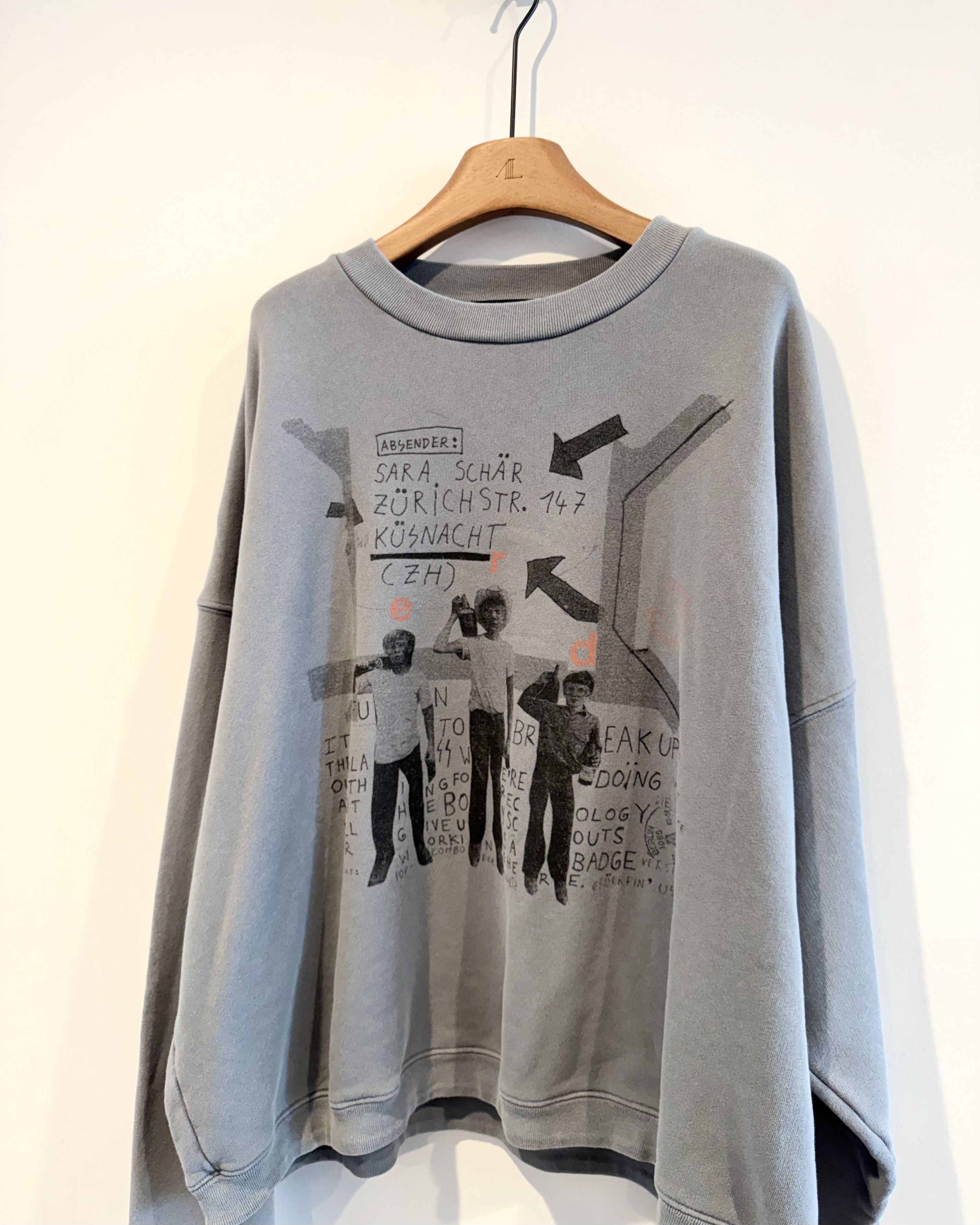 Enfants Riches Deprimes Enfants Riches Deprimes Haze Blue Arrow Kids Crewneck Size US XL / EU 56 / 4 - 4 Thumbnail