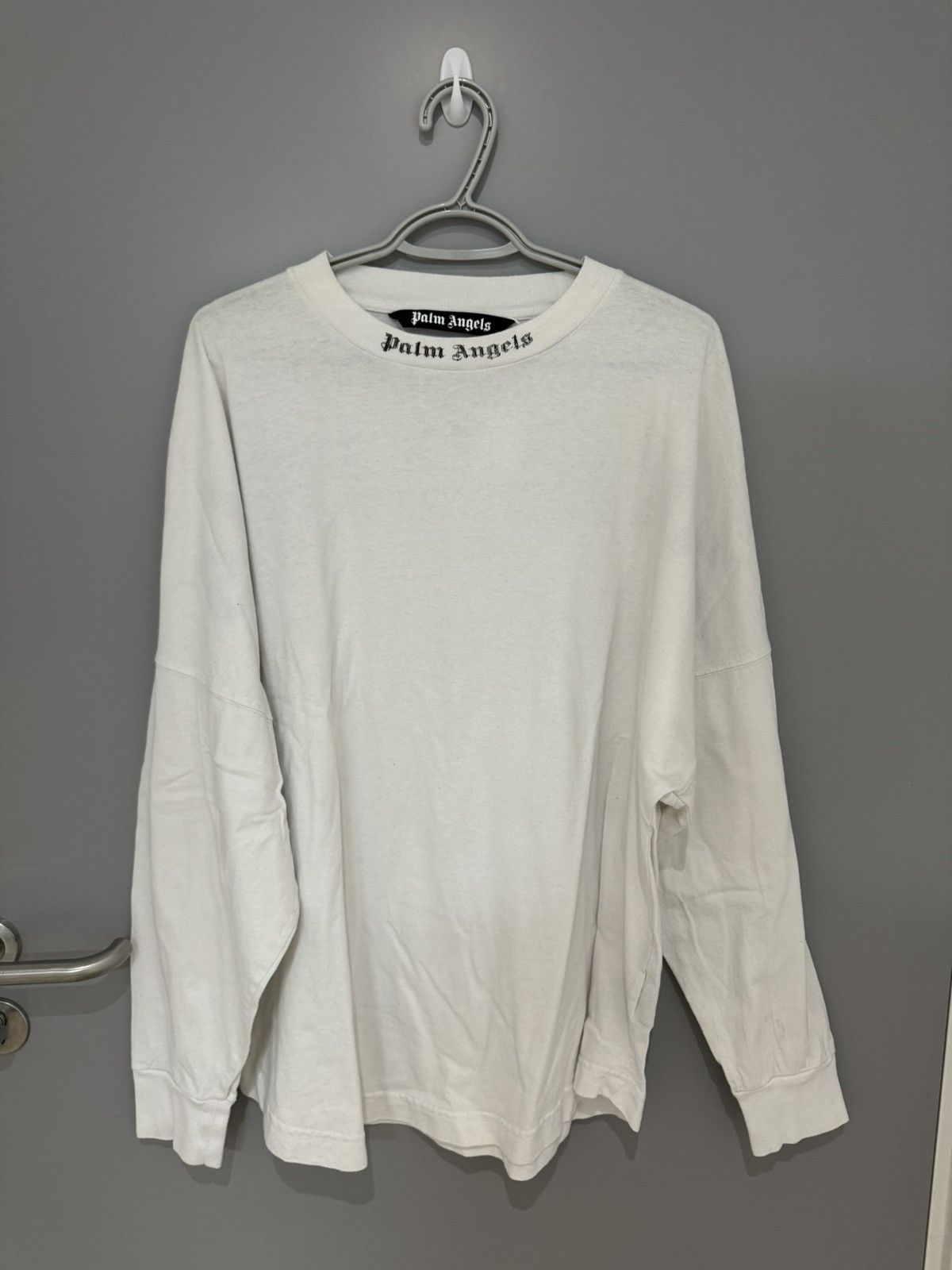 Palm Angels Logo Long Sleeves T-shirt Sweatshirt Size US L / EU 52-54 / 3 - 1 Thumbnail