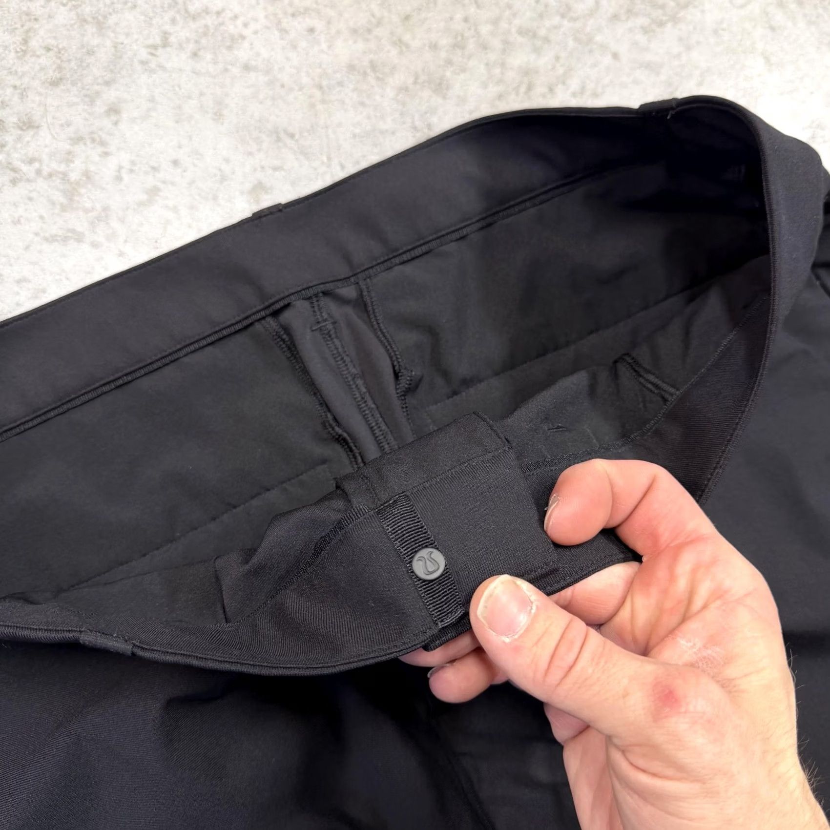 Lululemon Lululemon Pants Mens 34x31 Black Chino Tech Stretch Casual Golf Office Travel Pants Size US 34 / EU 50 - 3 Thumbnail