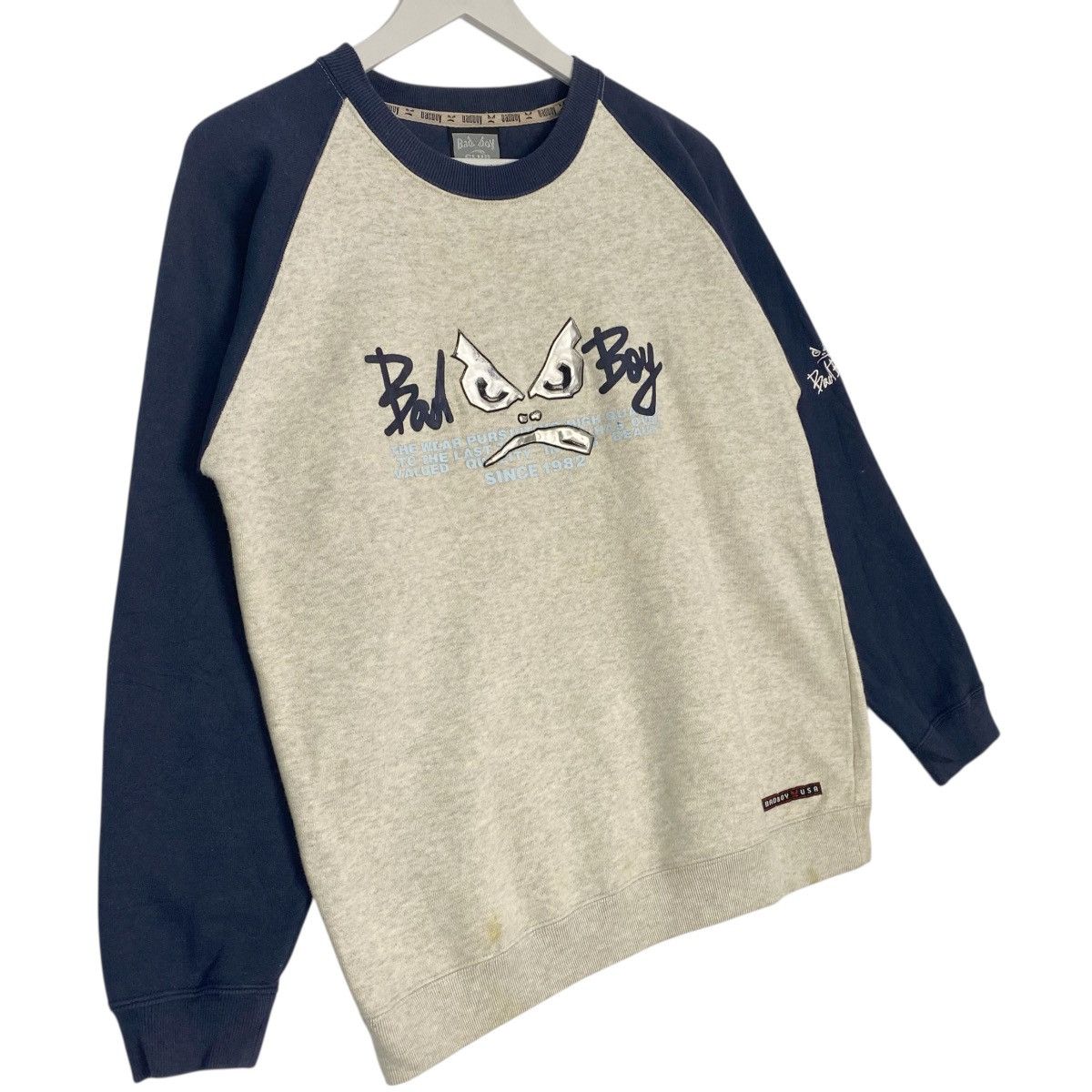 Vintage Vintage Bad Boy Sweatshirt Crewneck Big Logo Embroidery Sz S Size US S / EU 44-46 / 1 - 3 Thumbnail