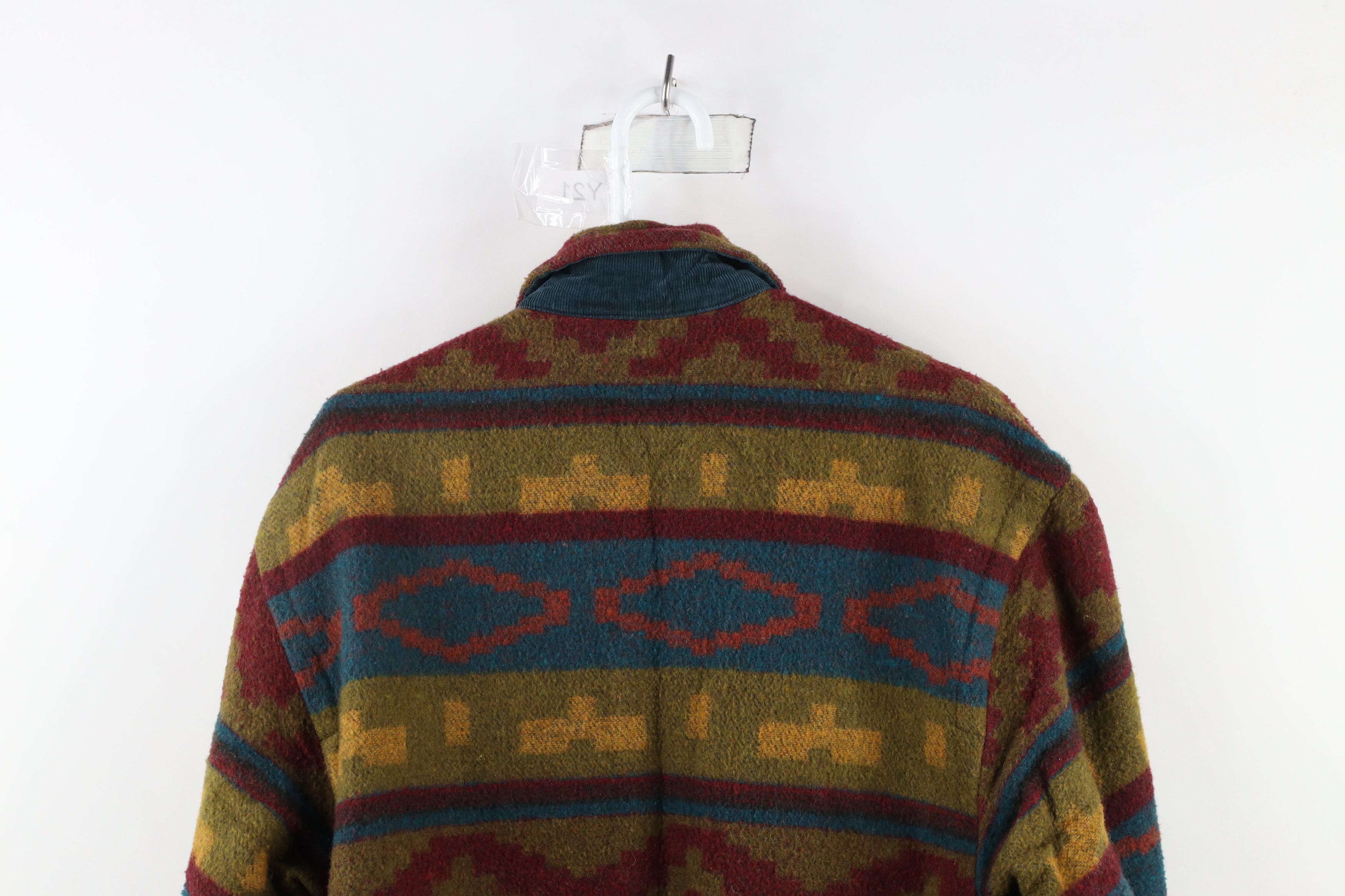 Vintage Vintage 90s Streetwear Rainbow Southwestern Blazer Jacket Size M / US 6-8 / IT 42-44 - 12 Thumbnail